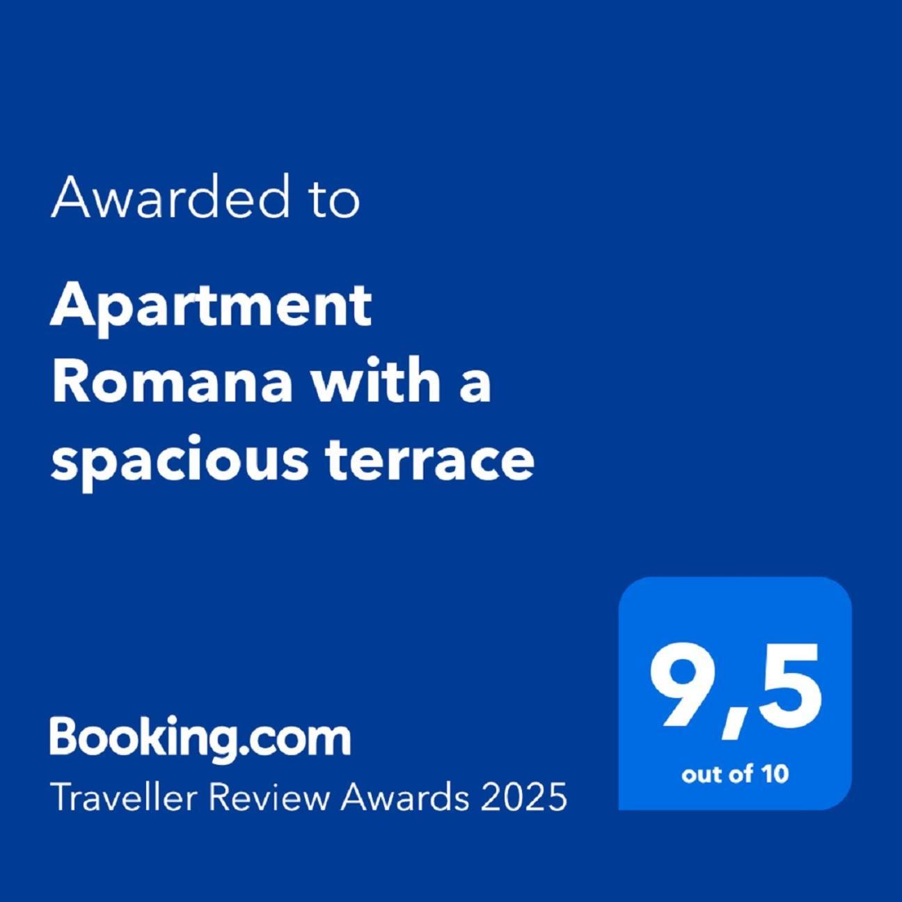Apartment Romana With A Spacious Terrace Split Exterior foto